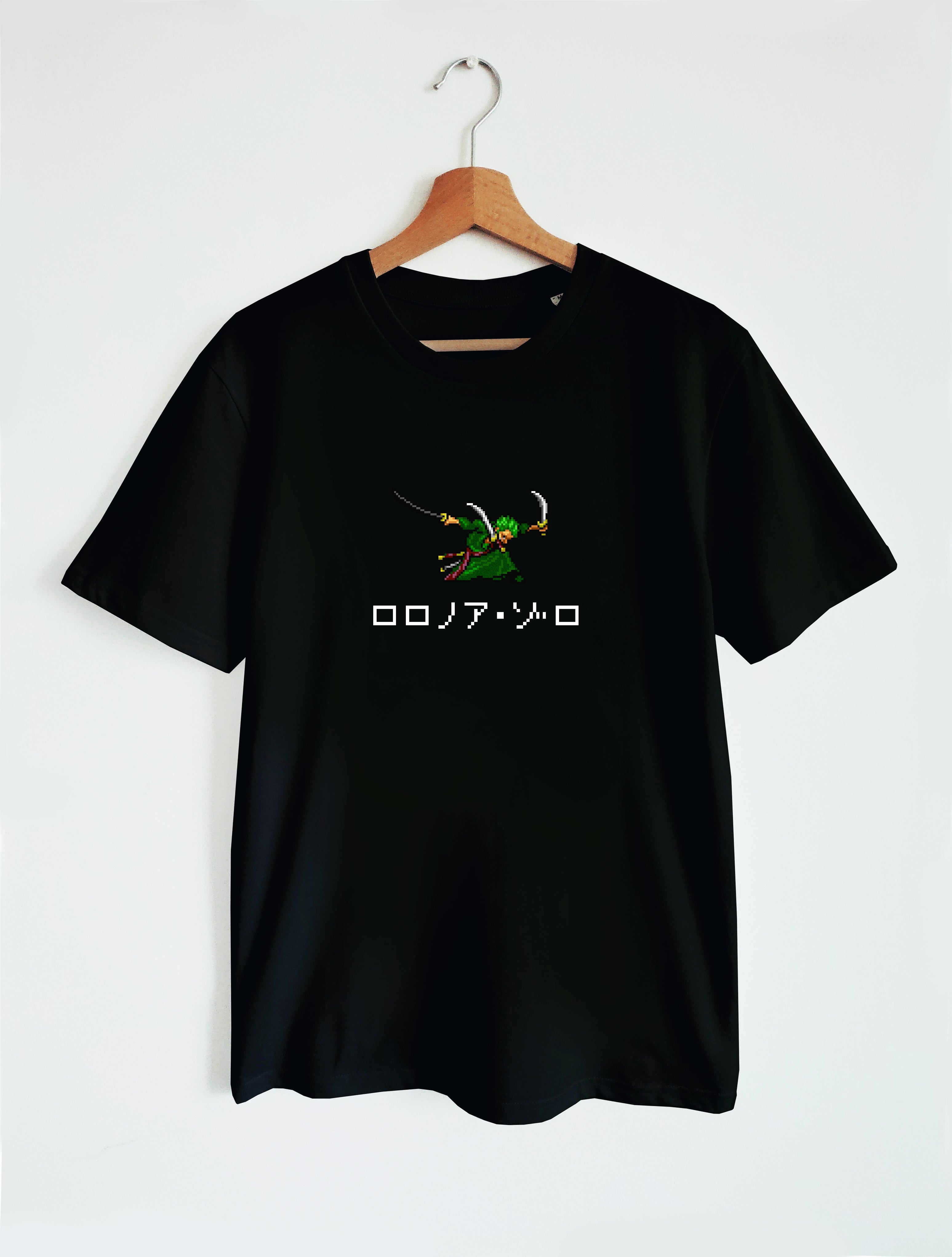 UNISEX T-SHIRT / ONE PIECE RORONOA ZORO – Pixel Plug